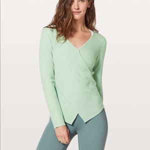 Lululemon Wrap it back sweater